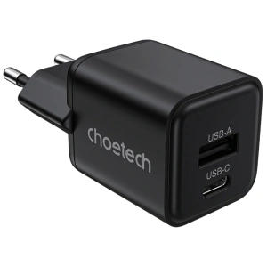 Choetech PD5012 mini Black PD30W GAN A+C Адаптер