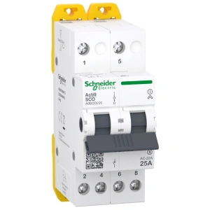 Schneider Electric iSSW Acti9 2P 25 A Переключатель 3-х позиционный