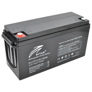 Ritar LiFePO4 12.8В 150А•г Літієва акумуляторна батарея