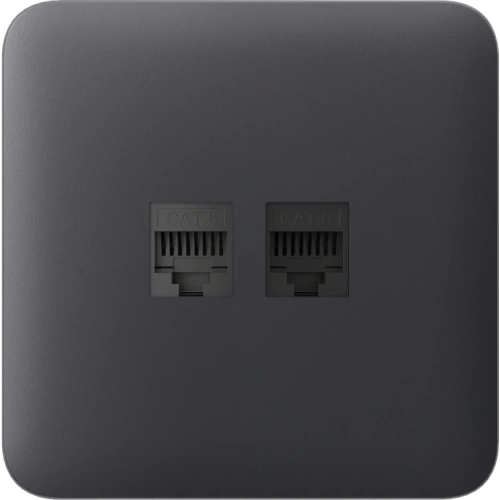 Ajax SoloCover (LAN) graphite Фронтальна панель