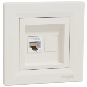 Schneider Electric Asfora EPH4300123 РОЗЕТКА КОМП'ЮТЕРНА RJ45 UTP КАТ. 5Е