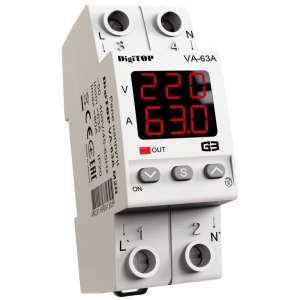 DigiTop VА-63A M2R Реле напруги