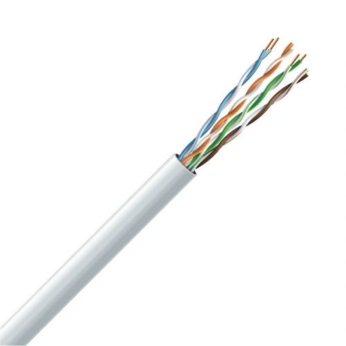 Кабель Cat. 5e U/UTP 4х2х24 AWG, бухта 305м.(7091001) мідь внутрішній ЗЗКМ
