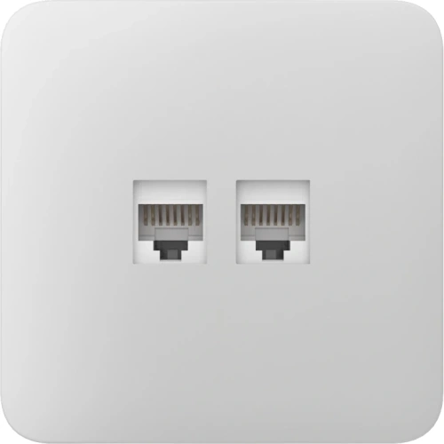 Ajax SoloCover (LAN) white Фронтальна панель