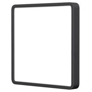 VIDEX 24W 5000K 220V LED светильник накладной квадрат Black