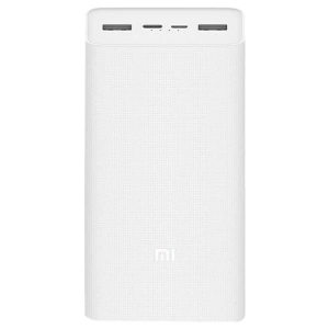 Xiaomi Mi Power Bank 3 30000 mAh 24W Fast Charge PB3018ZM White (VXN4307CN) Повербанк