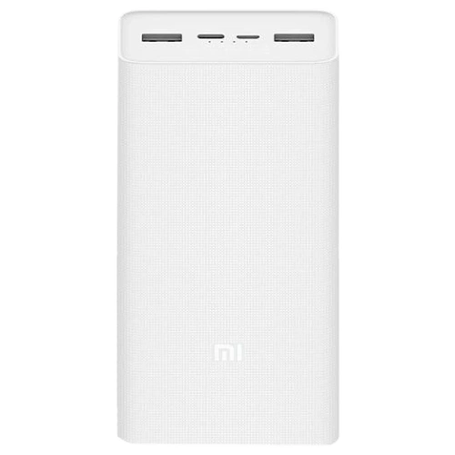 Xiaomi Mi Power Bank 3 30000 mAh 24W Fast Charge PB3018ZM White (VXN4307CN) Повербанк