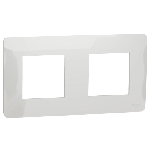 Schneider Electric New Unica NU200418 Рамка 2-постова, біла