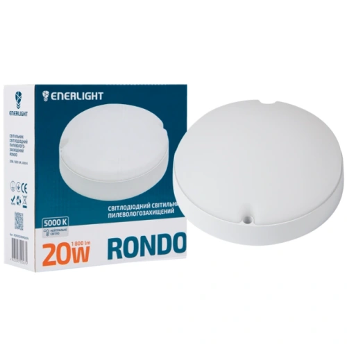 ENERLIGHT RONDO Світильник світлодіодний 20Вт 5000К IP65