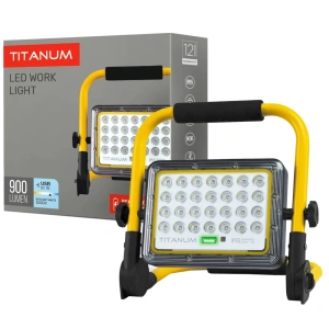 TITANUM TL-FA-105 LED прожектор аккумуляторный IP65 20W 900Lm 5000K