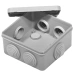 IP54, UEA (100х100x50) Коробка распределительная квадратная внешняя - 1