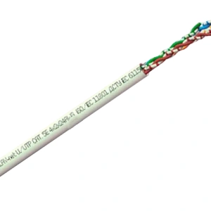 Cat. 5 U/UTP Кабель ЗЗКМ (UTP мідь внутрішній 2-х парний (4х жил. * 0,48)) 2x2x48, бухта 305м