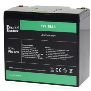 Full Energy FEG-1218 12В 18А•г Літієва акумуляторна батарея