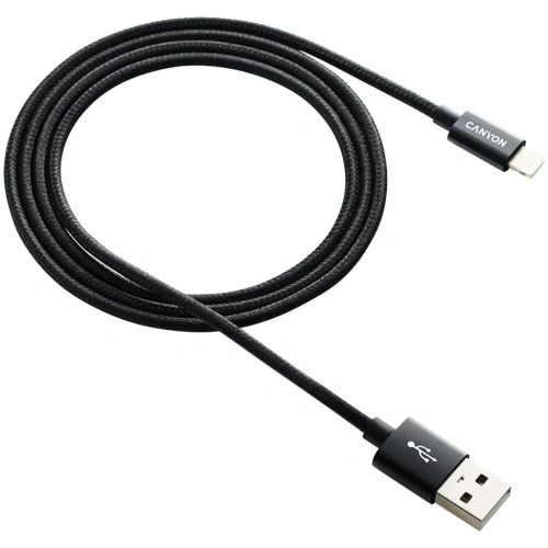 CANYON CFI-3 Кабель Lightning 8-pin - USB 1м