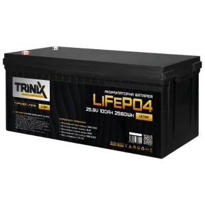 Trinix TLFP-24100 Ultra 25.6В 100А•год 100А Літієва акумуляторна батарея