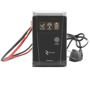 Ritar RTSW-600 LED 600ВA 12В з правильною синусоїдою Джерело безперебійного живлення під акумулятор