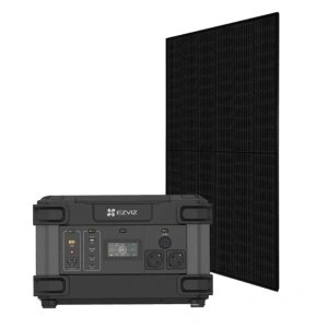 Portable Power Station CS-PS1300 (CN066)(FR) + Canadian Solar CS6R-395MS Full Black Система автономного живлення однофазна