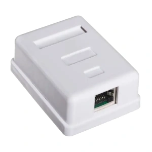Hypernet MB-STP1 Розетка 1 порт екранована RJ45 STP біла