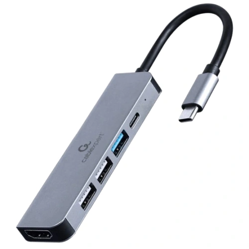 Cablexpert A-CM-COMBO5-03 USB-C 5-в-1 Док станція