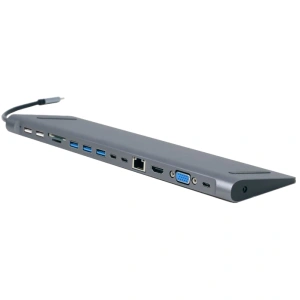 Cablexpert A-CM-COMBO9-01 USB-C 9-в-1 Док станція