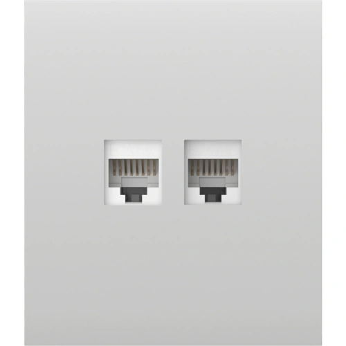 Ajax CenterCover (LAN) white Фронтальна панель