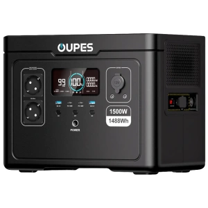 OUPES S015 1500Вт LiFePO4 1488Вт•ч Портативная зарядная станция