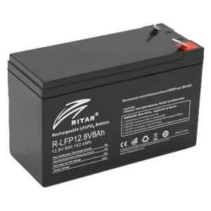 Ritar LiFePO4 12.8В 8А•г Літієва акумуляторна батарея