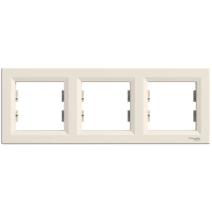 Schneider Electric Asfora EPH5800323 РАМКА ТРИМІСНА, ГОРИЗОНТАЛЬНА