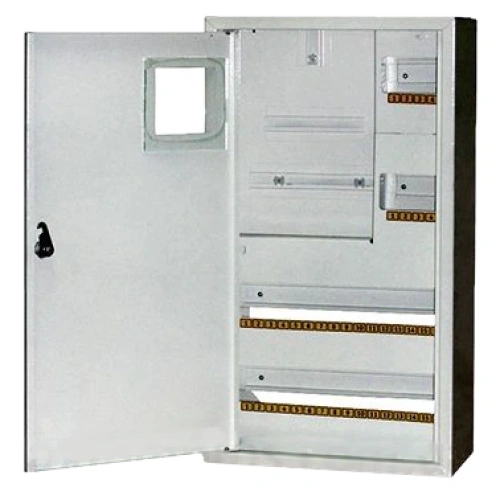 E.NEXT e.mbox.stand.n.f3.36.z.e Шафа металева, під 3-ф. електронний лічильник, 36 мод., навісна, з замком