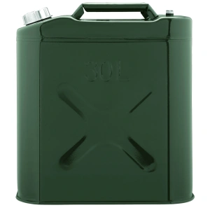 2E Каністра паливна вертикальна 30л метал 0.8мм 3.3кг