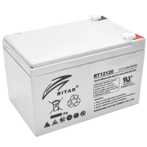 AGM RITAR RT12120B 12V 12Ah Акумуляторна батарея
