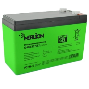 MERLION G-MLG1272F2 7.2 А●г 12В Свинцево-кислотна акумуляторна батарея