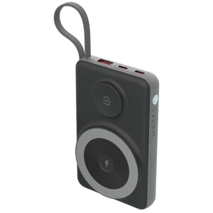 Choetech B695 10 000мА•г Black з магнітною зарядкою Повербанк