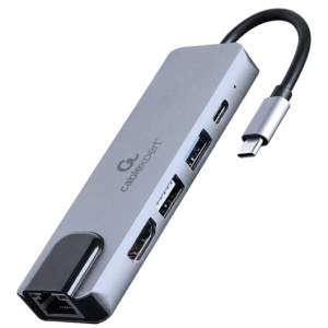 Cablexpert A-CM-COMBO5-04 USB-C 5-в-1 Док станція