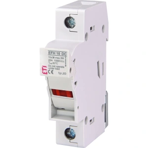 ЭТИ EFH 10 1P 25A 1000V DC Держатель предохранителя