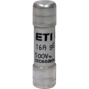 ЕТІ CH 10x38 gG 16A 500V Запобіжник