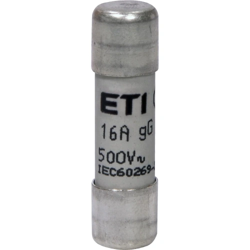 ЕТІ CH 10x38 gG 16A 500V Запобіжник
