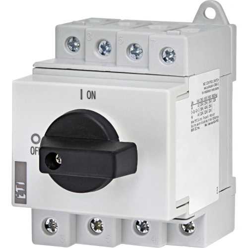 ETI LS32 SMA A4 4р "1-0" 32A 1000V DC Роз'єднувач запобіжників PV