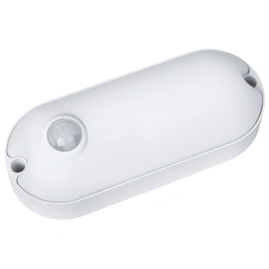 12Вт 1080Lm AC165-265V 6500K (овал) з датчиком руху Світлодіодний світильник