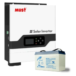 Must PV18-1012 VPM II гібридний однофазний чиста синусоїда Комплект