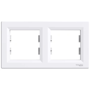 Schneider Electric ASFORA EPH5800221 Рамка 2-місна горизонтальна біла
