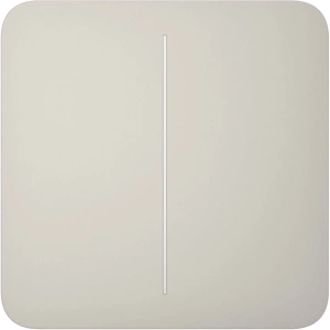 Ajax SoloButton (2-gang) [55] oyster Кнопка двоклавішного вимикача