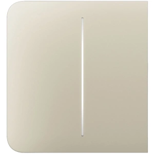 Ajax SideButton (2-gang) [55] ivory кнопка Бічна кнопка для двоклавішного вимикача