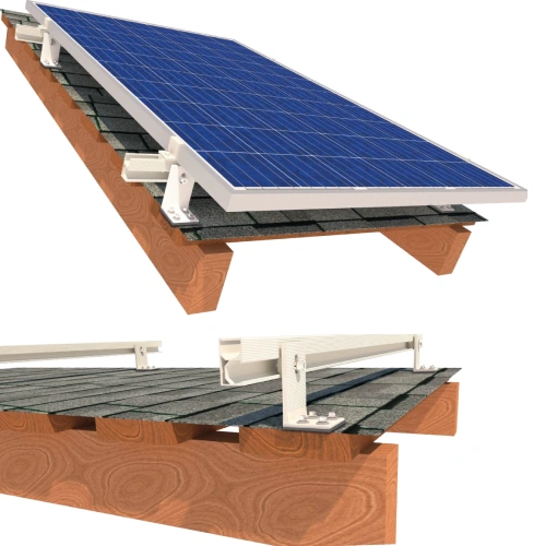 InstallKit IK-XL-B-10 кріплення 10 сонячних панелей до 1145мм бітумна черепиця Комплект
