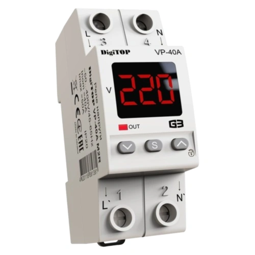 DigiTOP VP-40A M2R Реле напруги