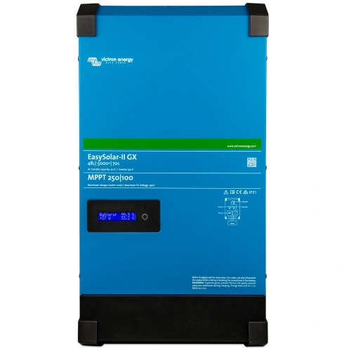 Victron Energy EasySolar-II 48/5000/70-50 MPPT 250/100 GX однофазний чиста синусоїда Інвертор