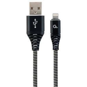 Cablexpert CC-USB2B-AMLM-1M-BW USB A - Lightning 1м Кабель