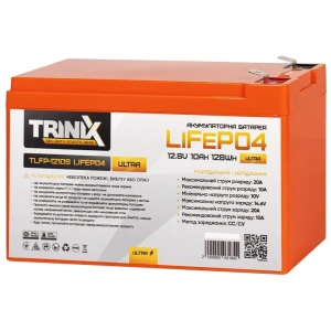 TRINIX TLFP-1210S Ultra 10А•г 12В Літієва акумуляторна батарея