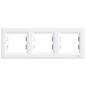 Schneider Electric ASFORA EPH5800321 Рамка 3-місна горизонтальна біла