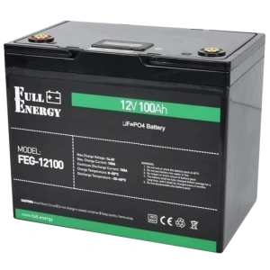 Full Energy FEG-12100 12В 100А•год 100А Літієва акумуляторна батарея